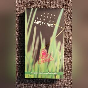John Deere Vintage Safety Tips VHS
